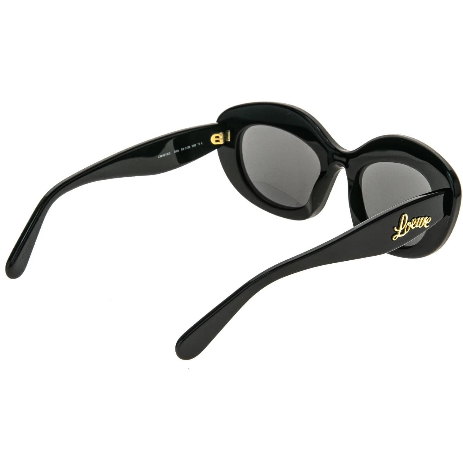 Loewe LOEWE LW40153I 40153 CURVY Logo Black Sunglasses 01A Size ONE SIZE - 6 Thumbnail