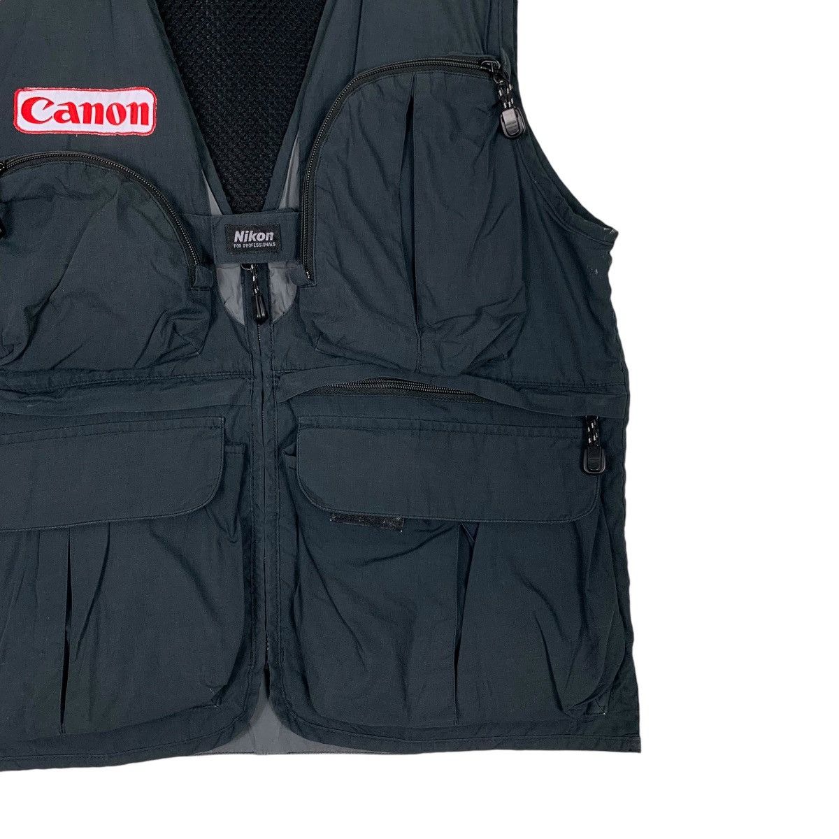 Canon Vintage Nikon Vest Canon Patches Logo #1264-C57 Size US M / EU 48-50 / 2 - 4 Thumbnail