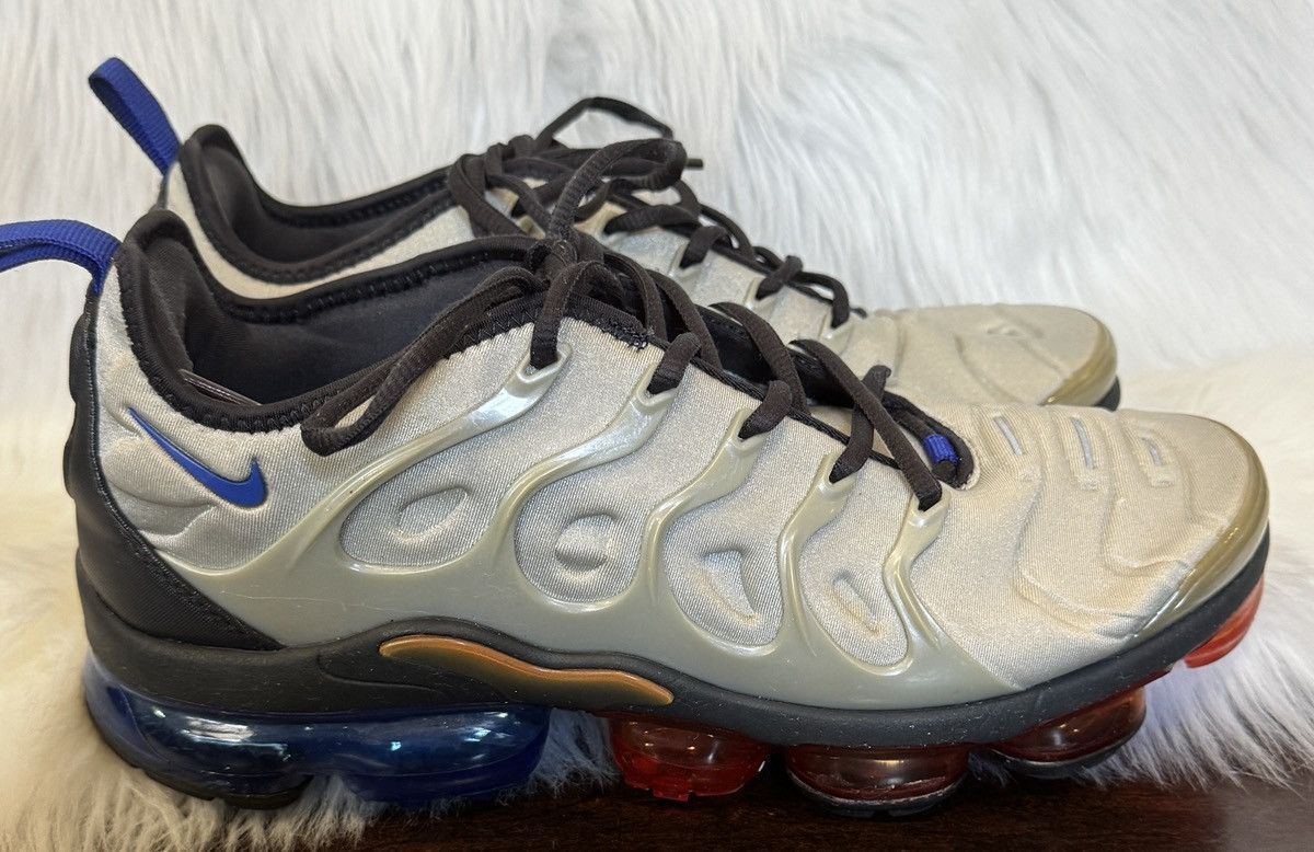 Nike Nike Air VaporMax Plus Silver Blue Red – Size 10 Size US 10 / EU 43 - 9 Thumbnail