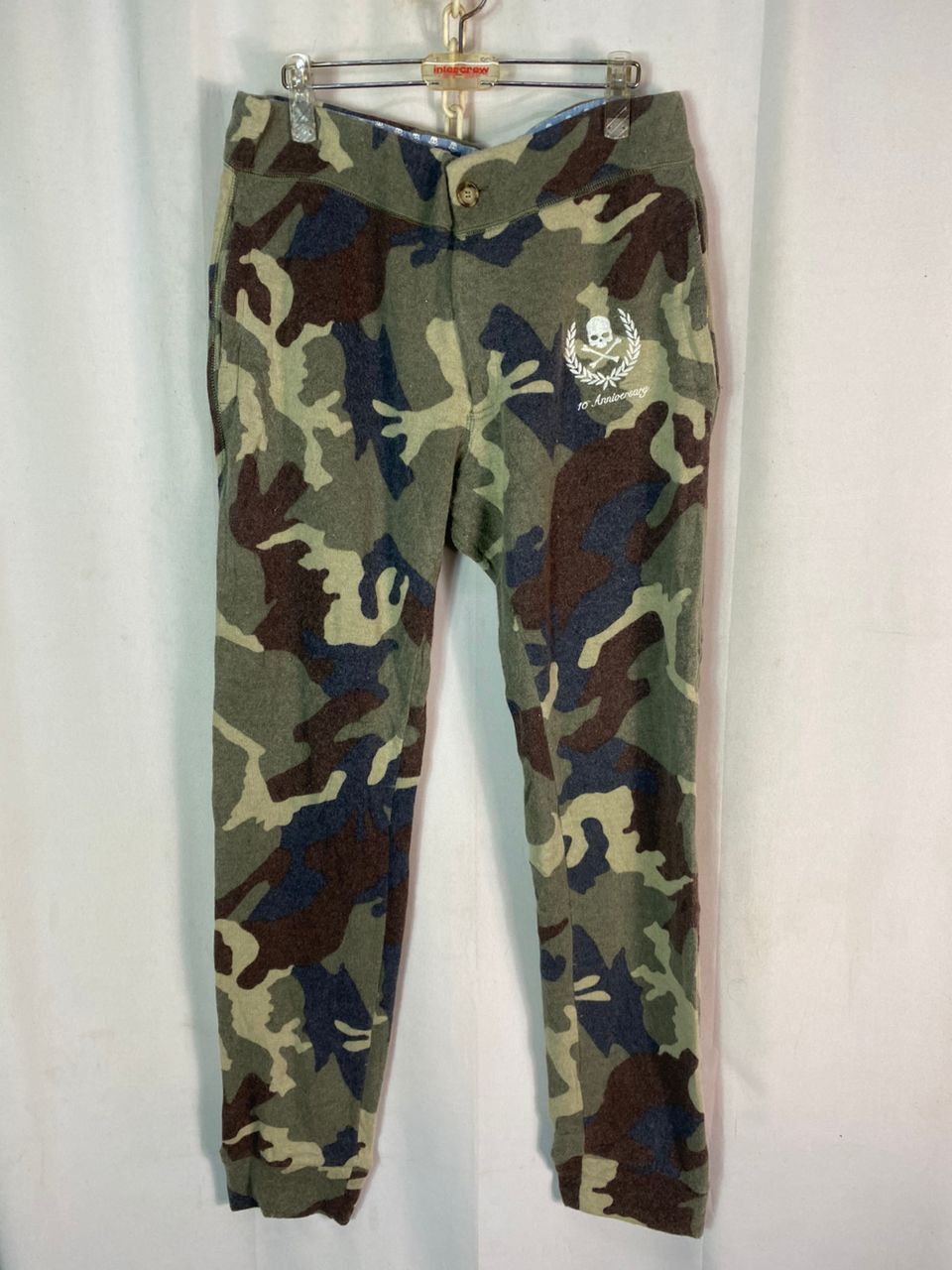 HYDROGEN Hydrogen sweat camo pants made in Italy size 34-35 Size US 34 / EU 50 - 3 Thumbnail