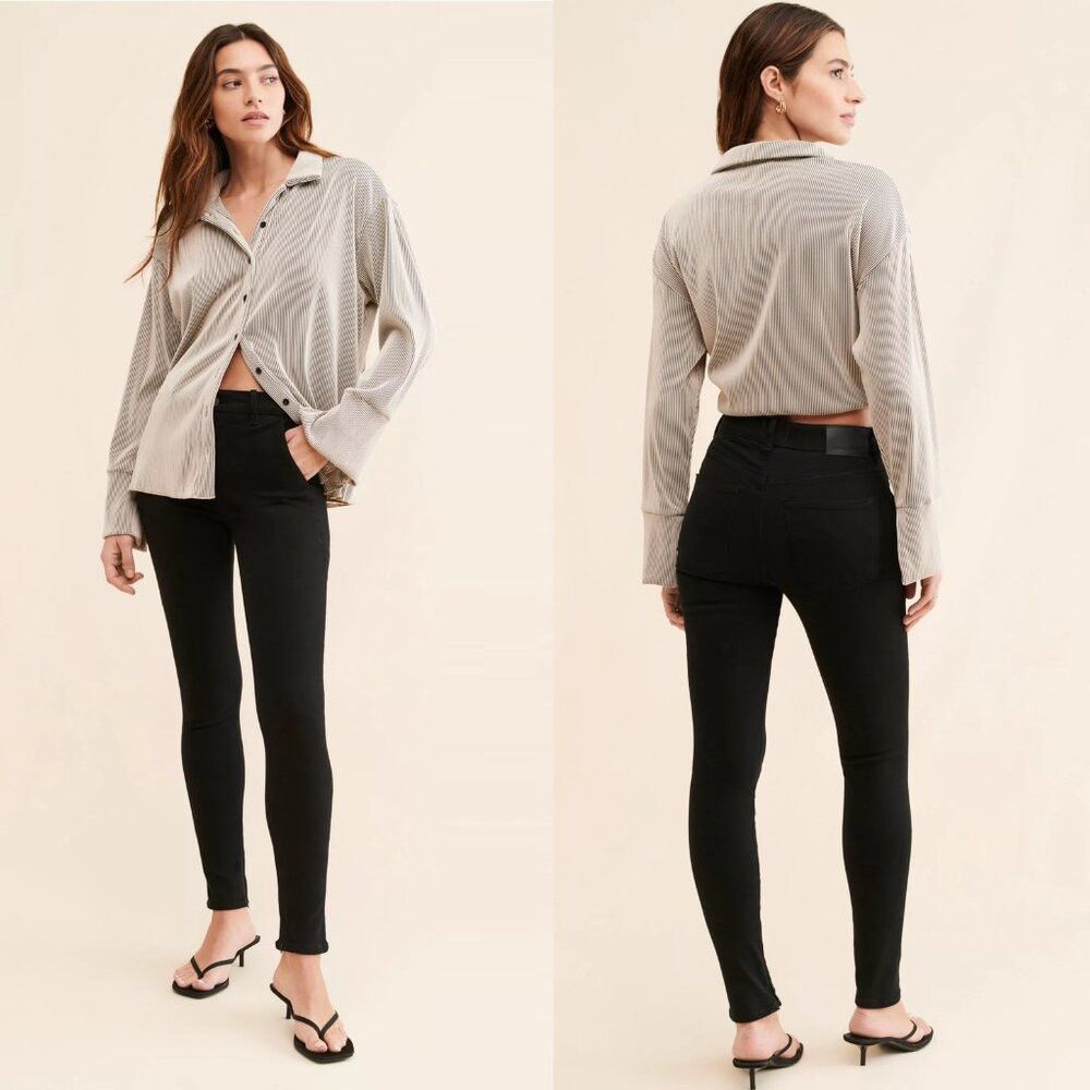 Citizens Of Humanity New Citizens of Humanity Jayla Skinny Black Jeans Size 28 Size 28" / US 6 / IT 42 - 1 Thumbnail