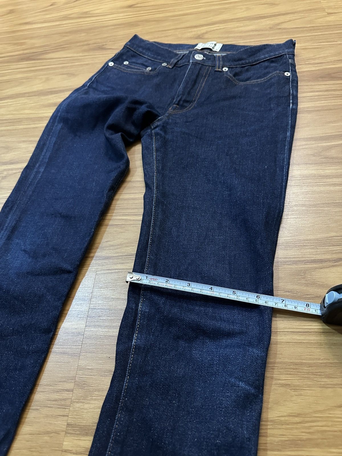 Acne Studios Acne Studio Thin Str Rw Denim Jeans Size US 28 / EU 44 - 17 Thumbnail