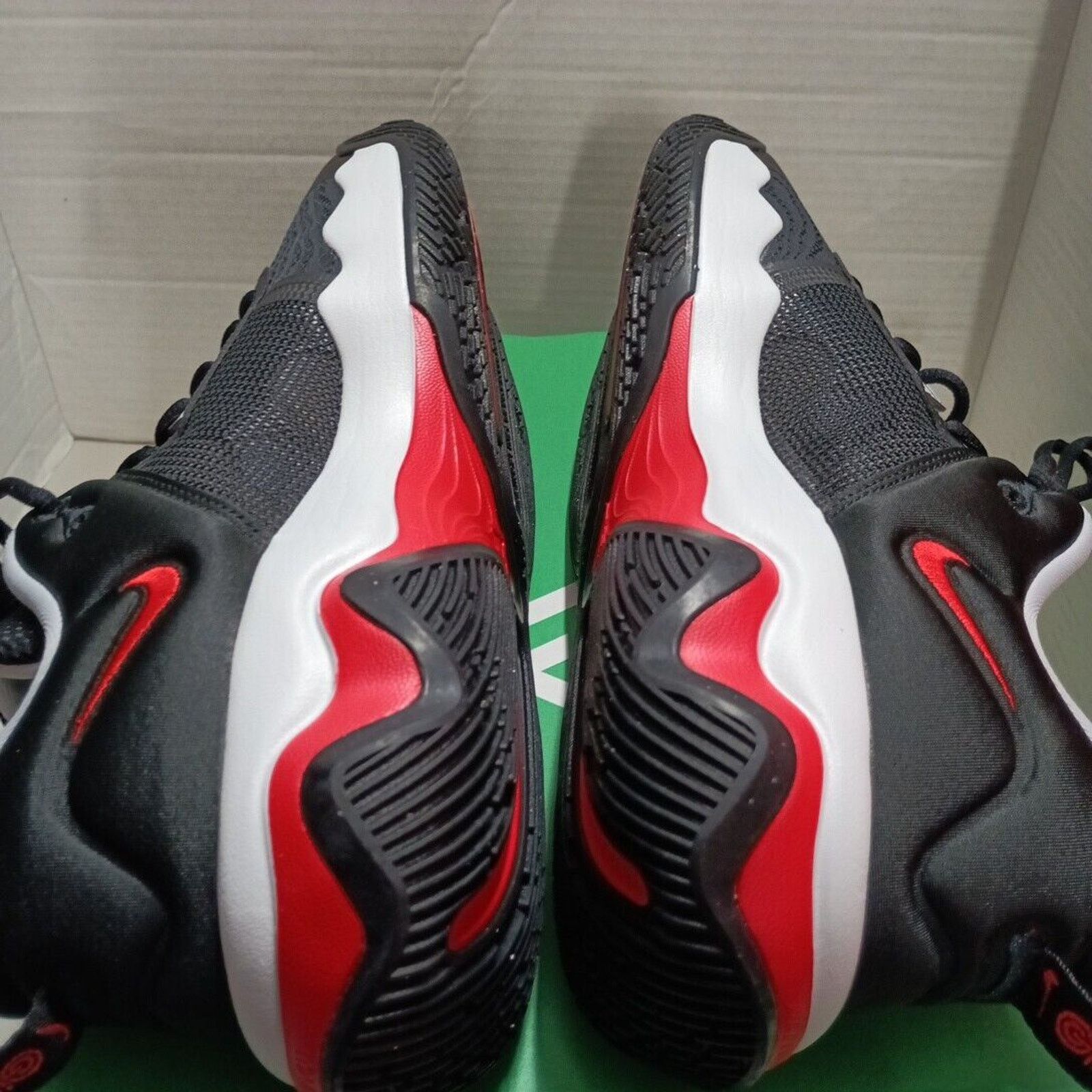 Nike Nike Giannis Immortality 3 Mens Size 12 Black University Red Size US 12 / EU 45 - 7 Thumbnail