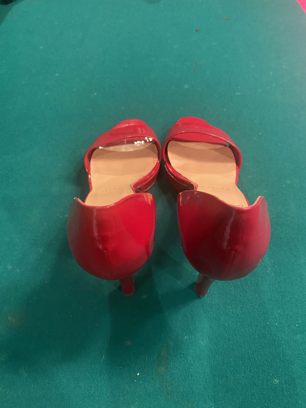 Christian Louboutin Red Christian LouBouton heels Size US 7 / IT 37 - 3 Thumbnail