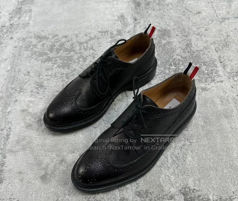 Thom Browne Thom Browne Leather Carved Shoes Size US 7 / EU 40 - 1 Thumbnail