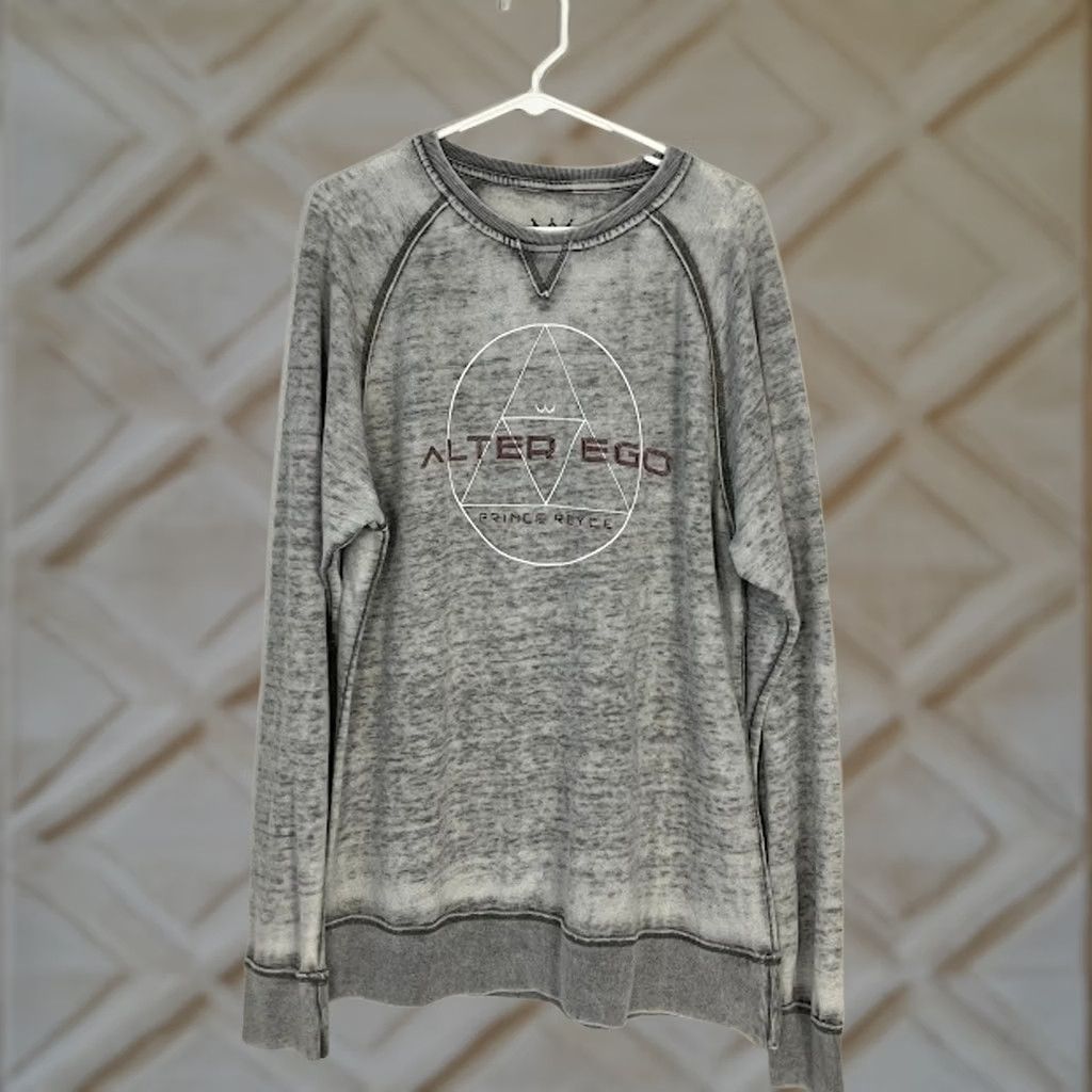 Prince Prince Royce Alter Ego (Genesis/ Enigma) Crewneck Sweatshirt Grey XL Unisex Adults Sweatshirt Pullover Crewneck Lightweight 55% Cotton 45% Polyester Size US XL / EU 56 / 4 - 1 Thumbnail
