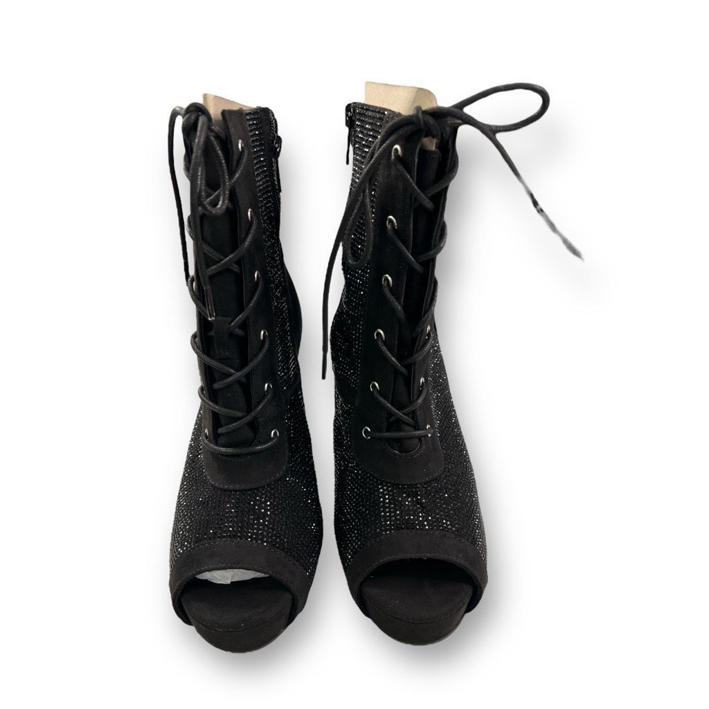 Other Torrid Rhinestone Pointed Booties Size 9.5 Size US 9.5 / IT 39.5 - 3 Thumbnail