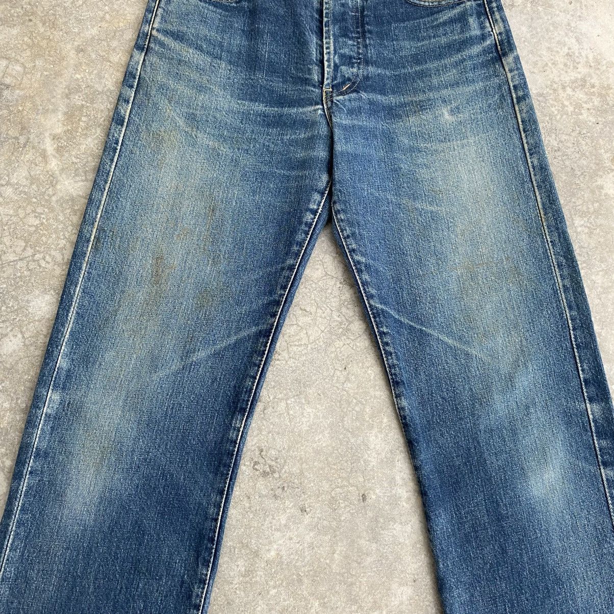 Levi's Vintage 90’s Levis 503B Big E Faded Blue Selvedge LVC Jeans Size US 30 / EU 46 - 6 Thumbnail