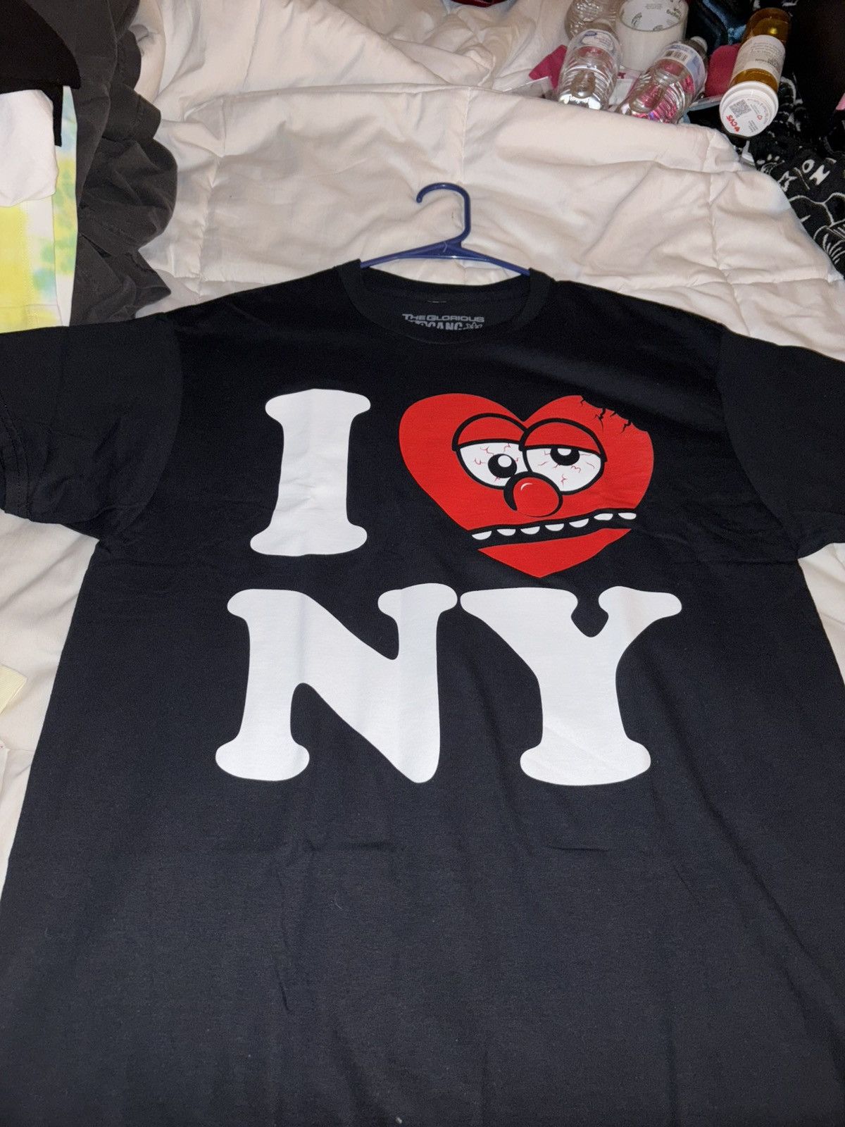 Glo Gang Glo Gang NY black tee shirt Size US L / EU 52-54 / 3 - 1 Thumbnail