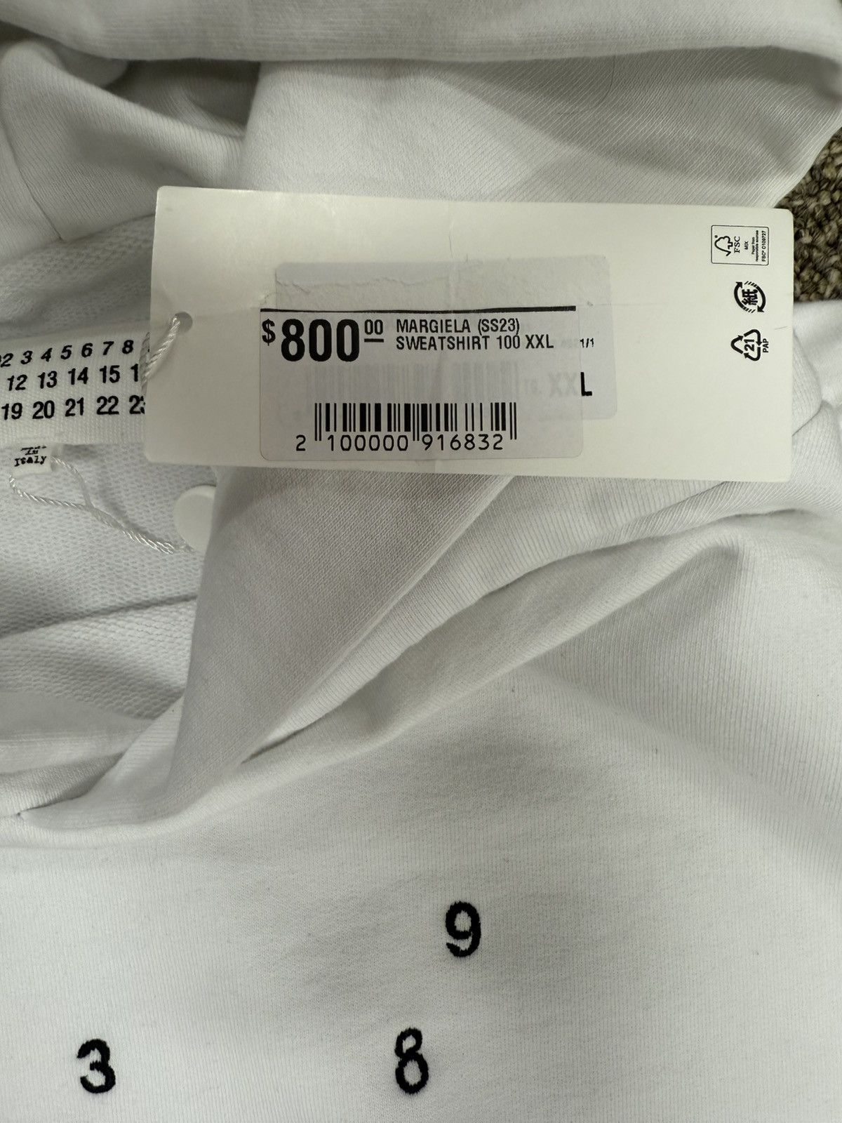 Maison Margiela Maison Margiela hoodie Size US XXL / EU 58 / 5 - 3 Thumbnail