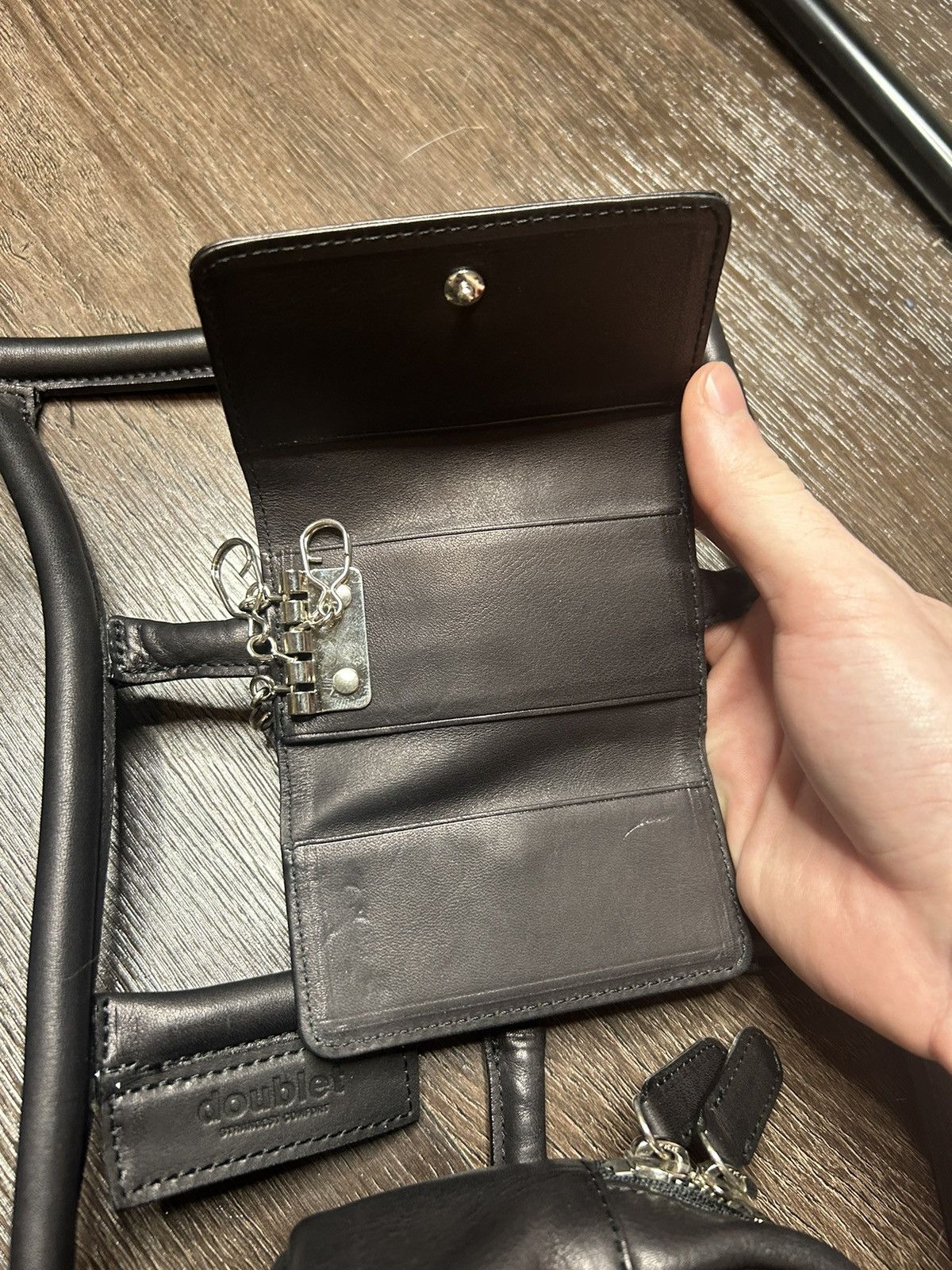 Doublet GRAIL Plamodel Leather Bag Size ONE SIZE - 5 Thumbnail