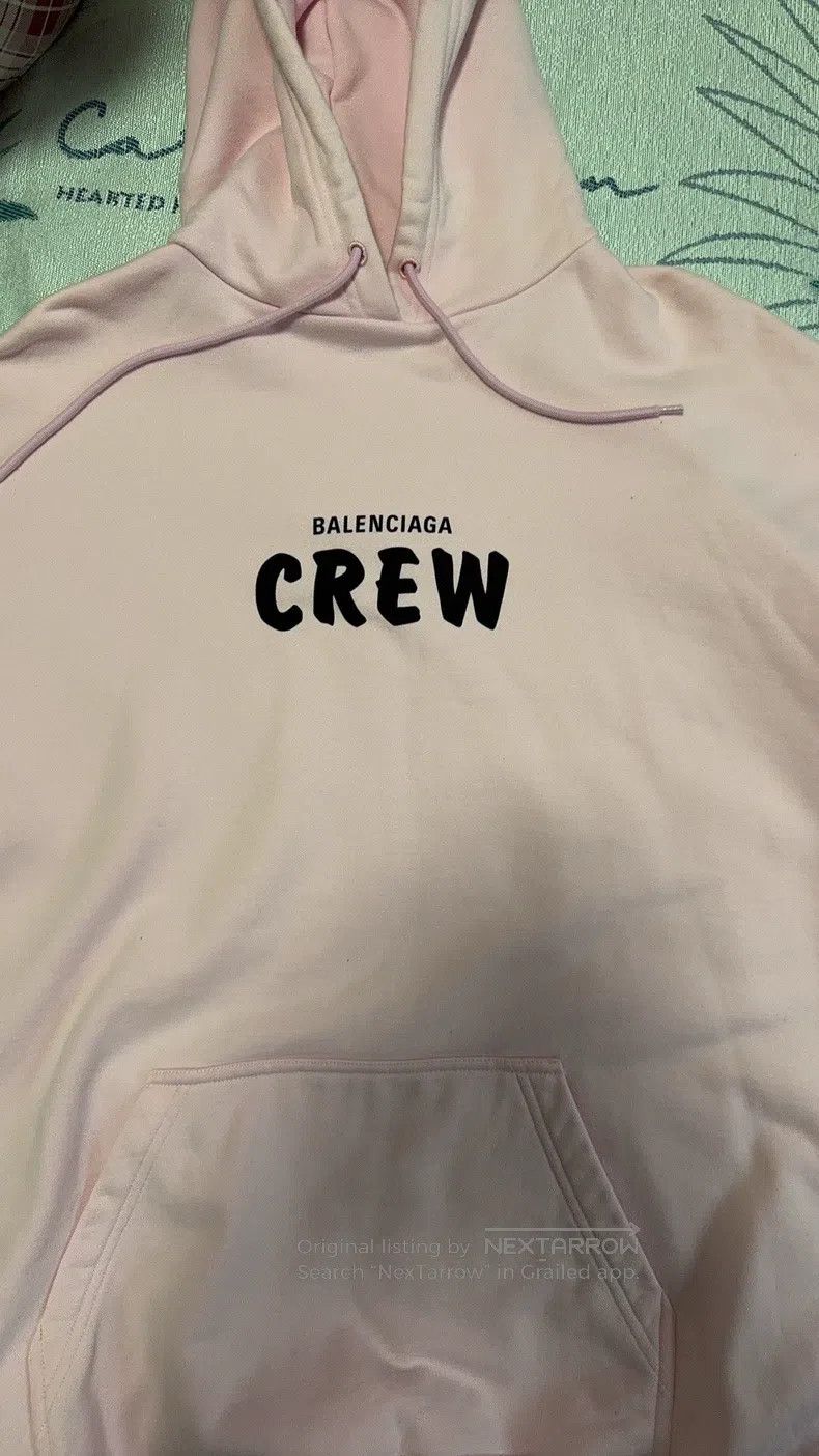 Balenciaga Balenciaga Pink Sweatshirt Size US S / EU 44-46 / 1 - 1 Thumbnail