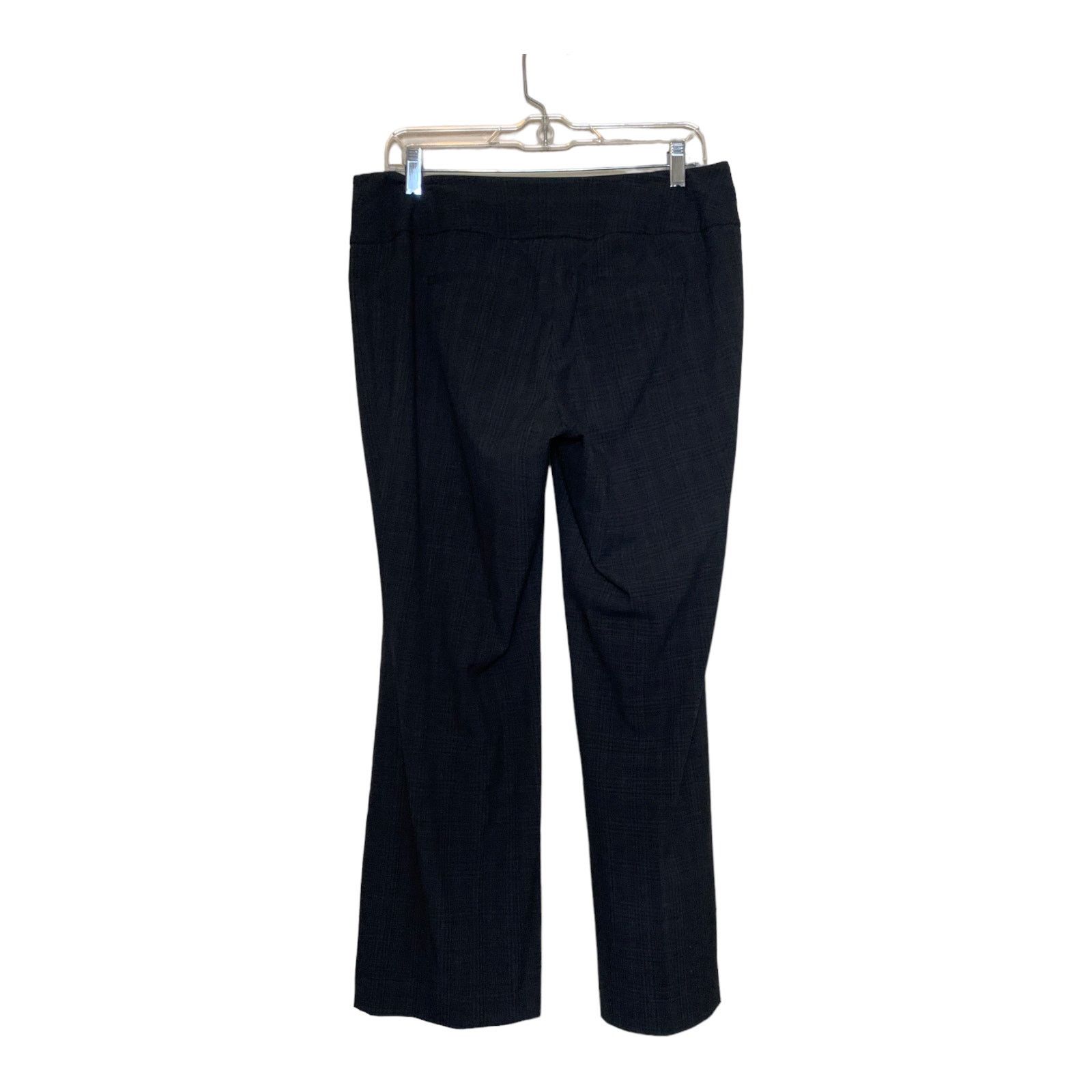 Apt. 9 APT. 9 black plaid straight legs pants size 10PS Size 33" - 2 Thumbnail