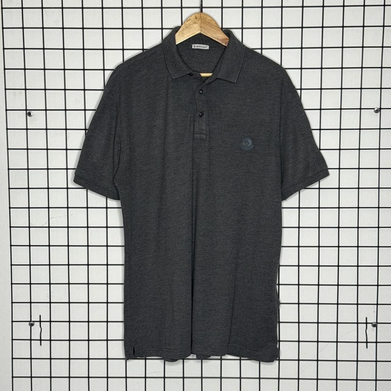 Moncler Moncler Maglia Polo Shirt Grey Size US L / EU 52-54 / 3 - 1 Thumbnail