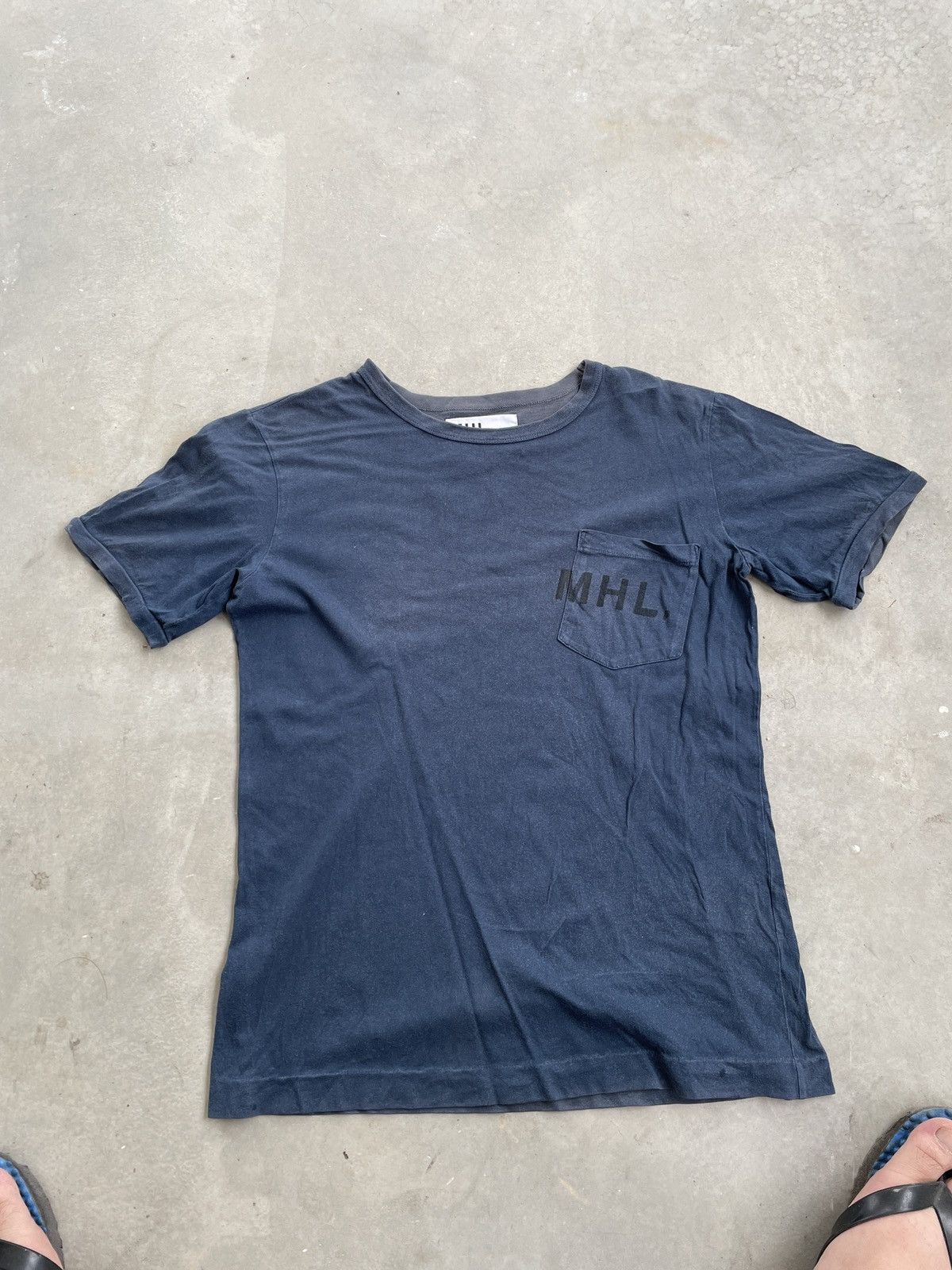 Japanese Brand × Margaret Howell VINTAGE MARGARET HOWELL FUNCTION AND UTILITY SUNFADED TEE Size US M / EU 48-50 / 2 - 1 Thumbnail