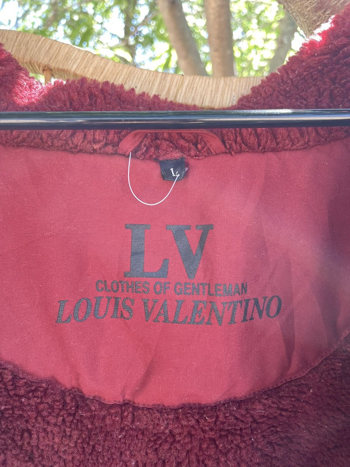 Japanese Brand × Vintage Vintage Louis Valentino Red Jacket – Fleece Lined Size US M / EU 48-50 / 2 - 4 Thumbnail