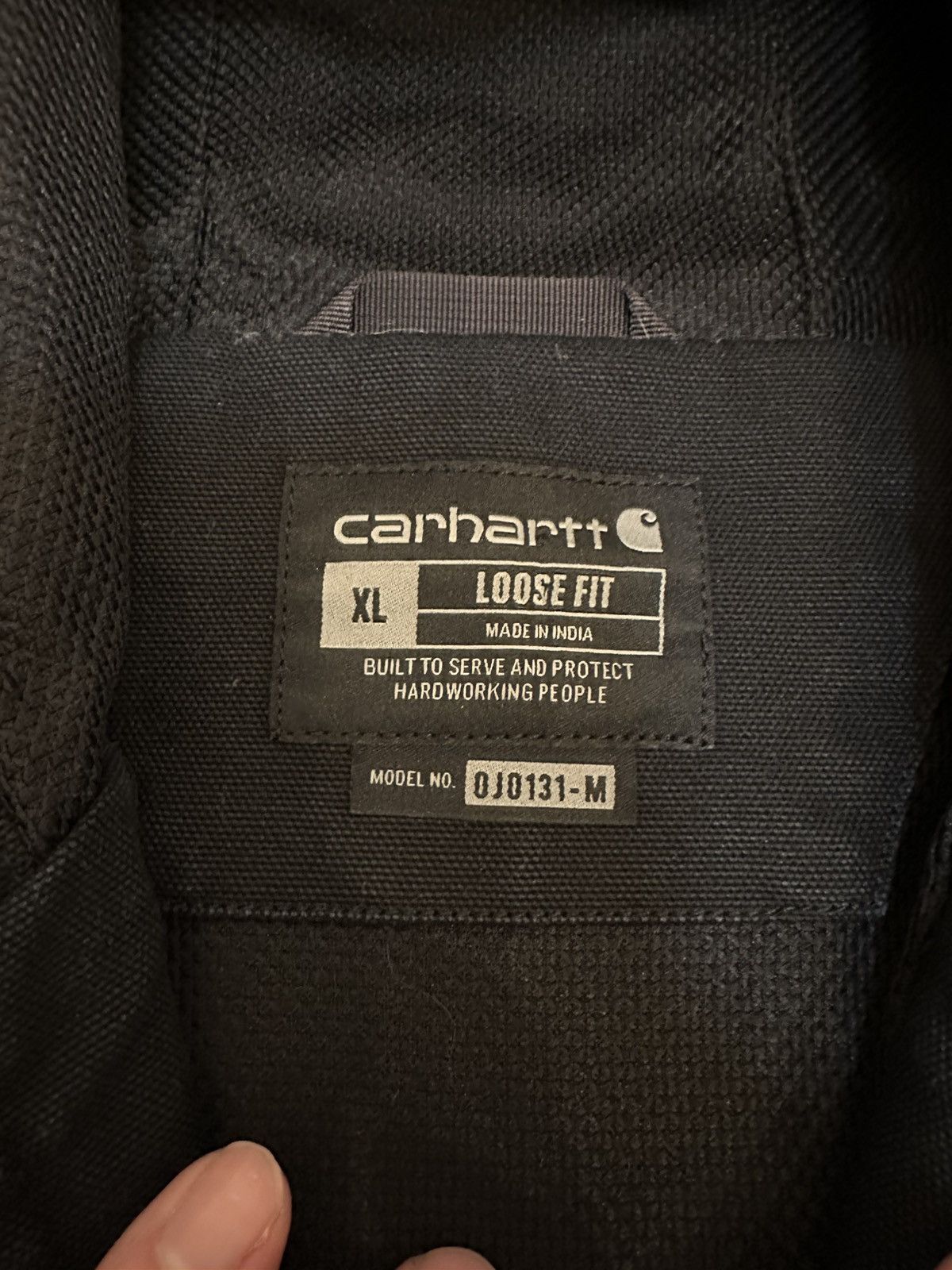 Carhartt Carhartt Jacket 0J0131-M Mens XL Loose Fit Duck Hood Size US XL / EU 56 / 4 - 4 Thumbnail
