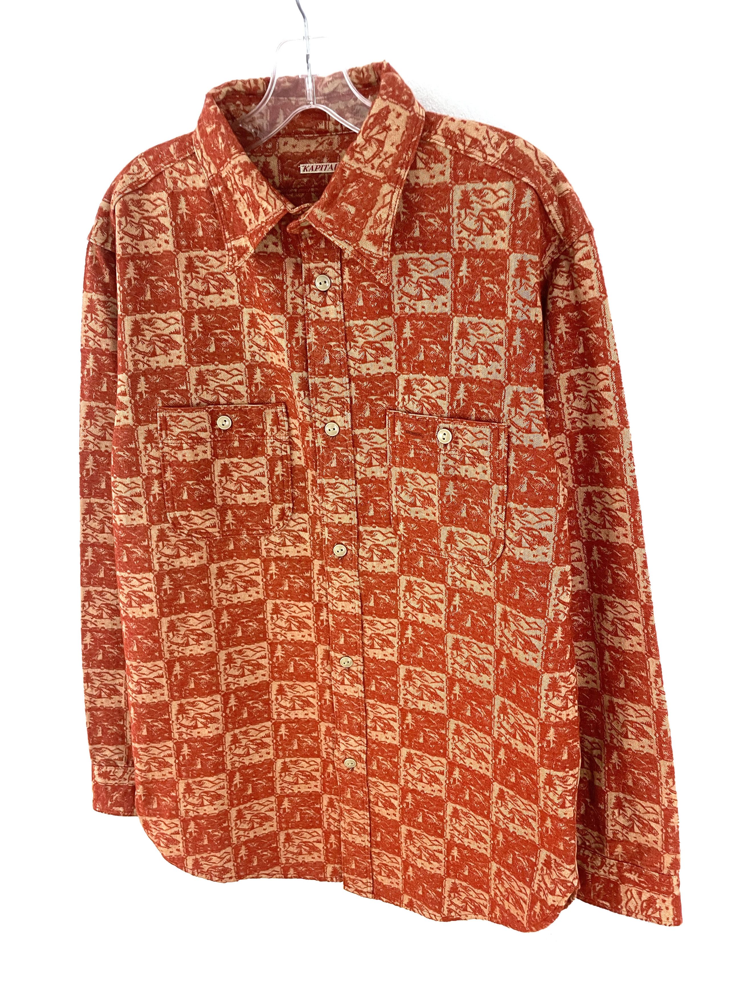 Kapital Checkered Tent Buttonup Size US XL / EU 56 / 4 - 2 Thumbnail