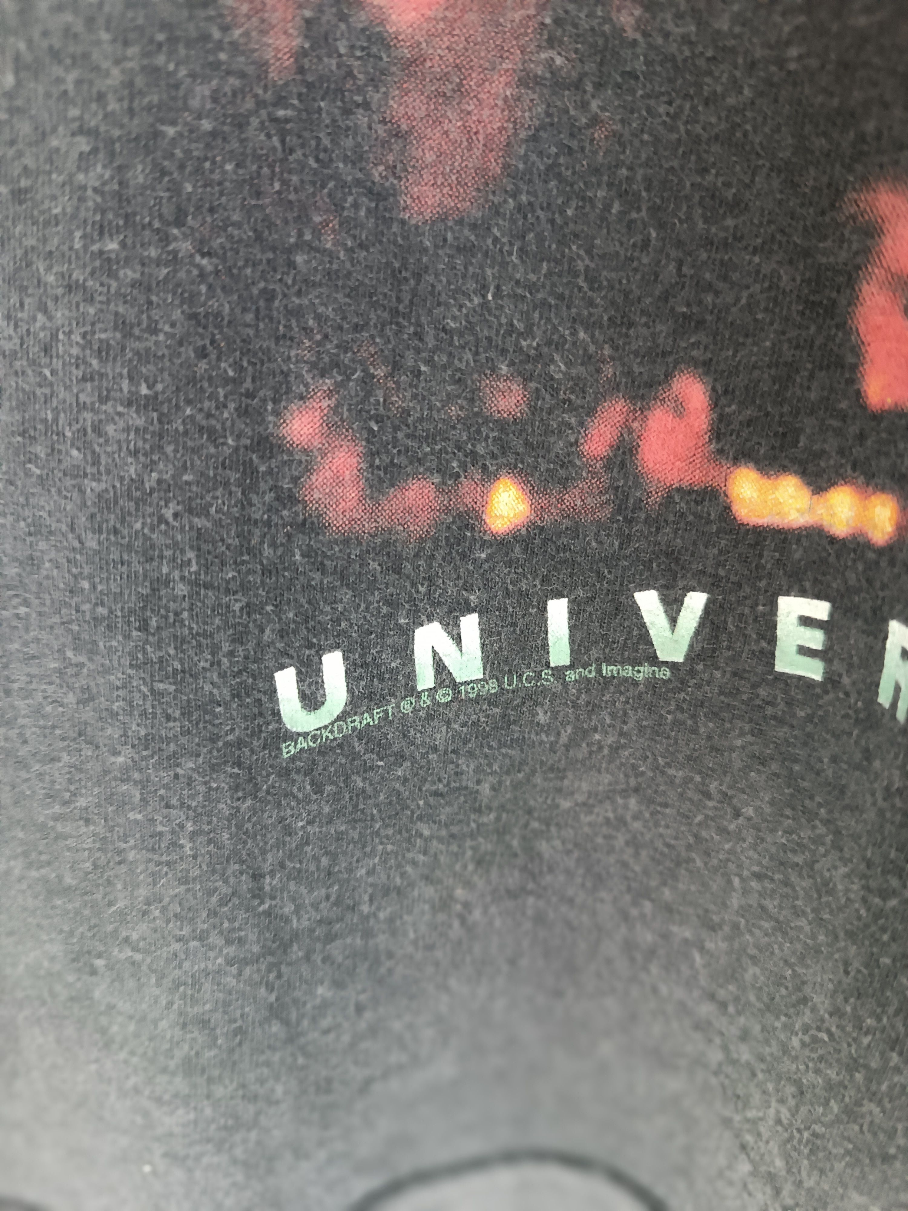 Vintage VINTAGE 90'S BACKDRAFT UNIV STUDIO FIREFIGHTER VERY RARE Size US L / EU 52-54 / 3 - 7 Thumbnail