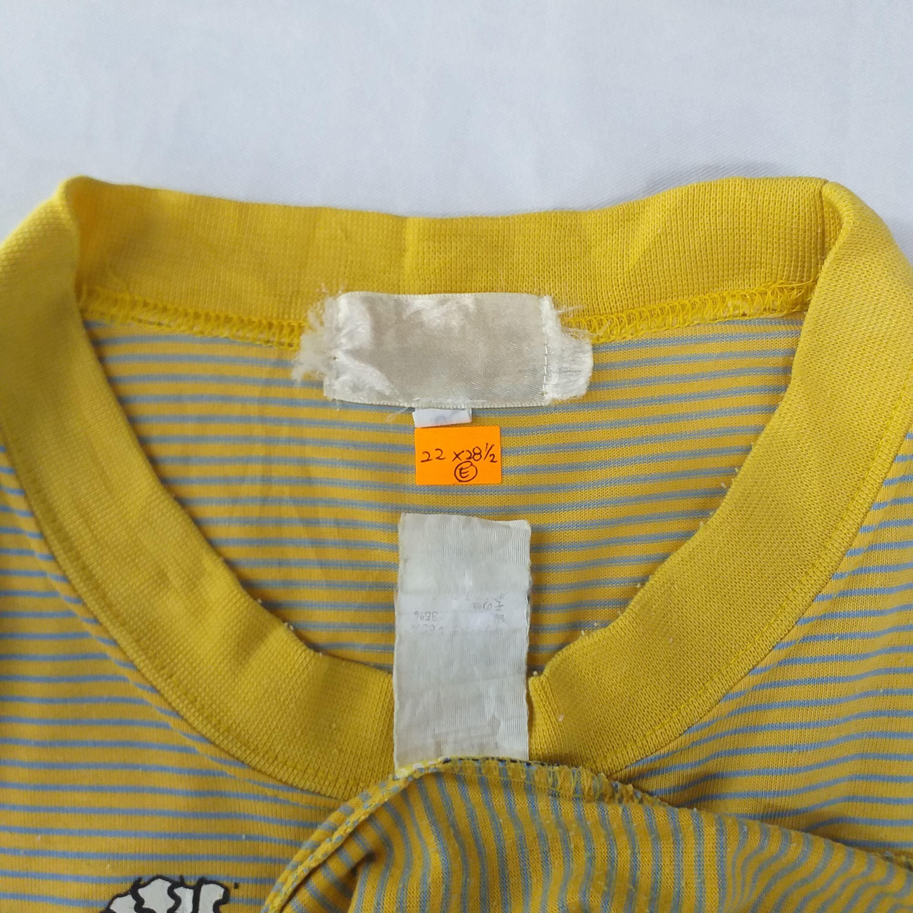 Cartoon Network Vintage Fido Dido Stripe Large Tshirt -E019 Size US L / EU 52-54 / 3 - 4 Thumbnail