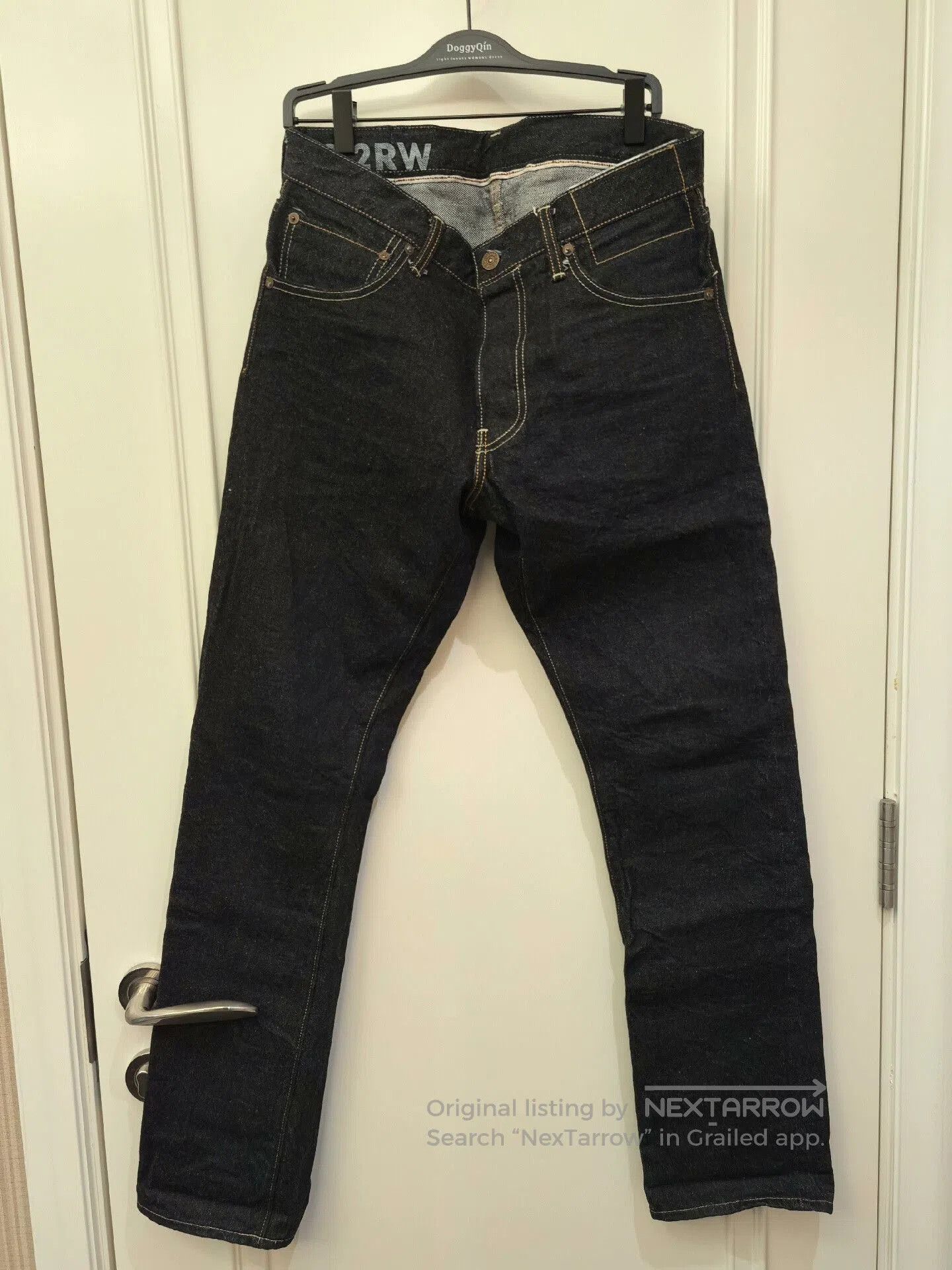 Visvim Visvim Dark Blue Raw Denim Jeans. Size US 30 / EU 46 - 1 Thumbnail