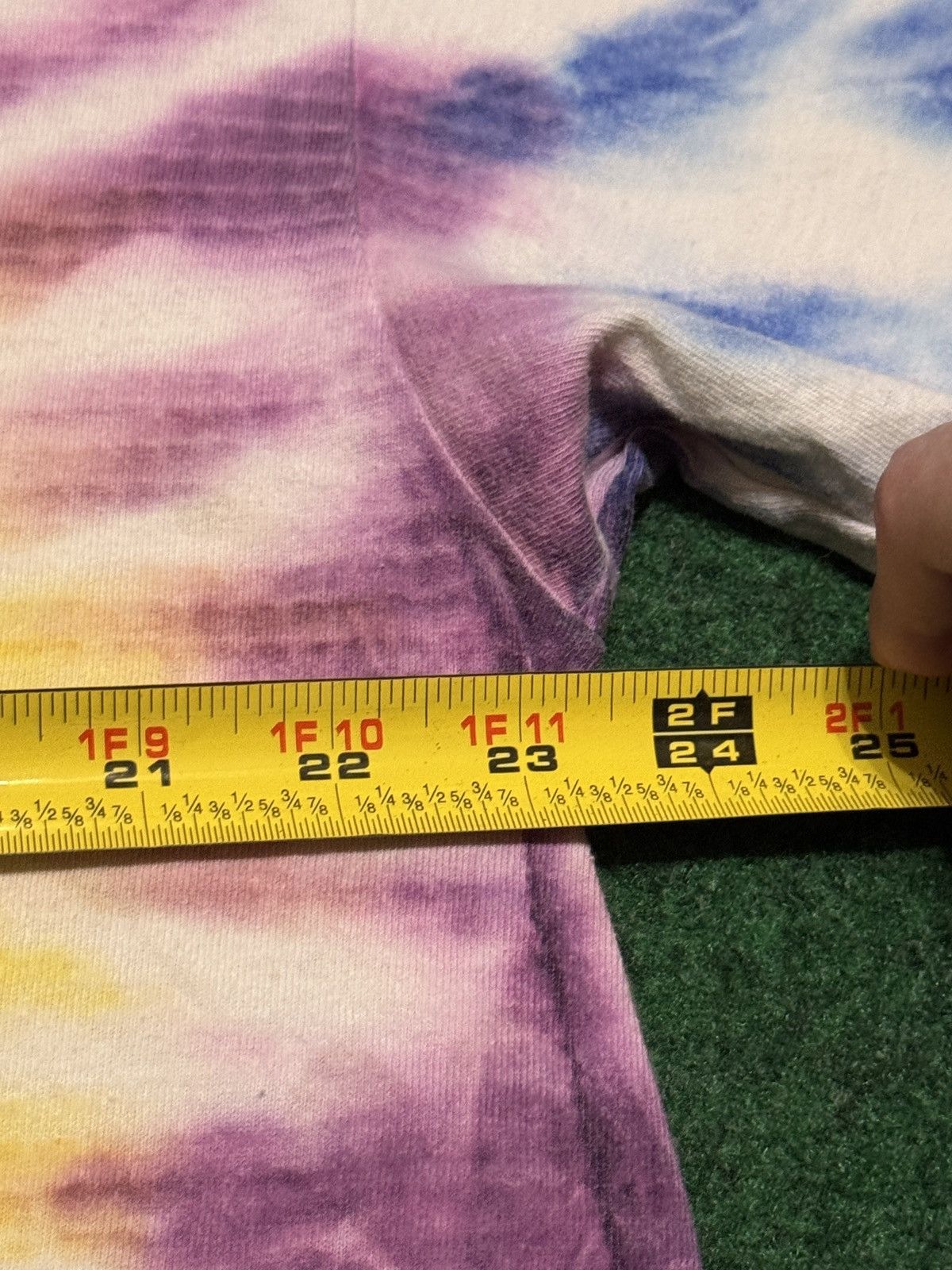 Vintage Vintage 90s Aerosmith Nine Lives RARE Tie Dye XL T Shirt Size US XL / EU 56 / 4 - 6 Thumbnail