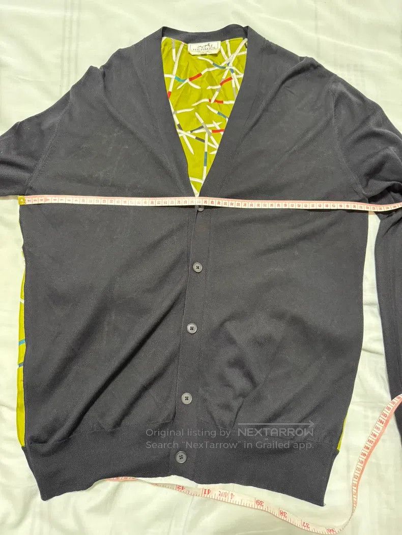 Hermes Hermes Knit Sweater, 100% Mulberry Silk Size US M / EU 48-50 / 2 - 4 Thumbnail