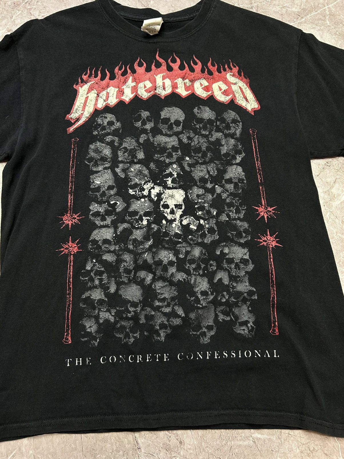 Band Tees × Vintage Vintage Y2KLEDZEPPELIN Hatebreed Rare Band Rock Tee Size US M / EU 48-50 / 2 - 3 Thumbnail