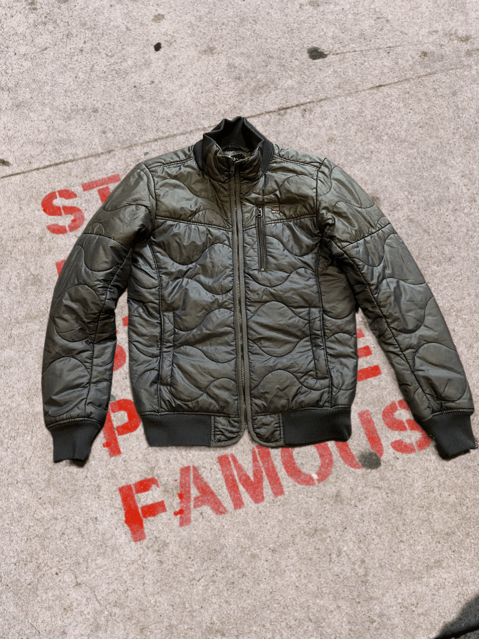 G-Star Zip Jacket Logo Metal Size S Streetwear G-Star Raw Size US S / EU 44-46 / 1 - 1 Thumbnail
