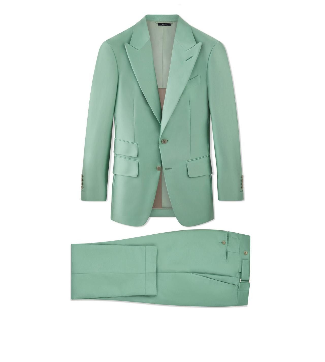 Tom Ford $6.5K VALUE IRIDESCENT TWILL ATTICUS SUIT Size 46R - 1 Thumbnail