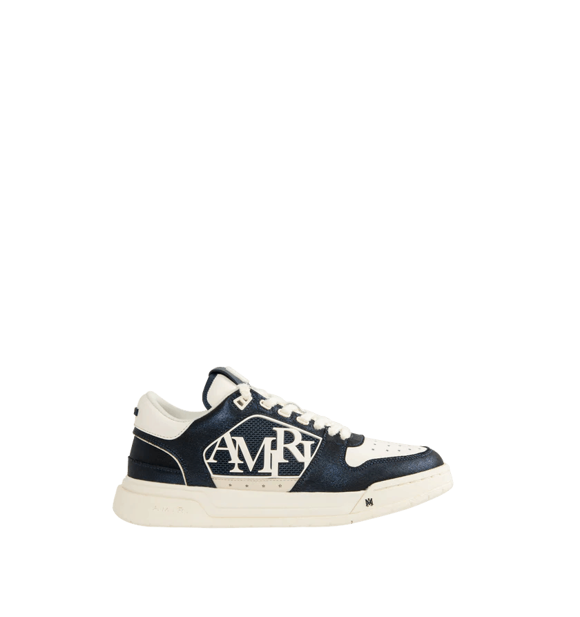 Amiri o1h1sh11225 Classic Low Sneaker in White/Dark Blue Size US 9 / EU 42 - 1 Thumbnail