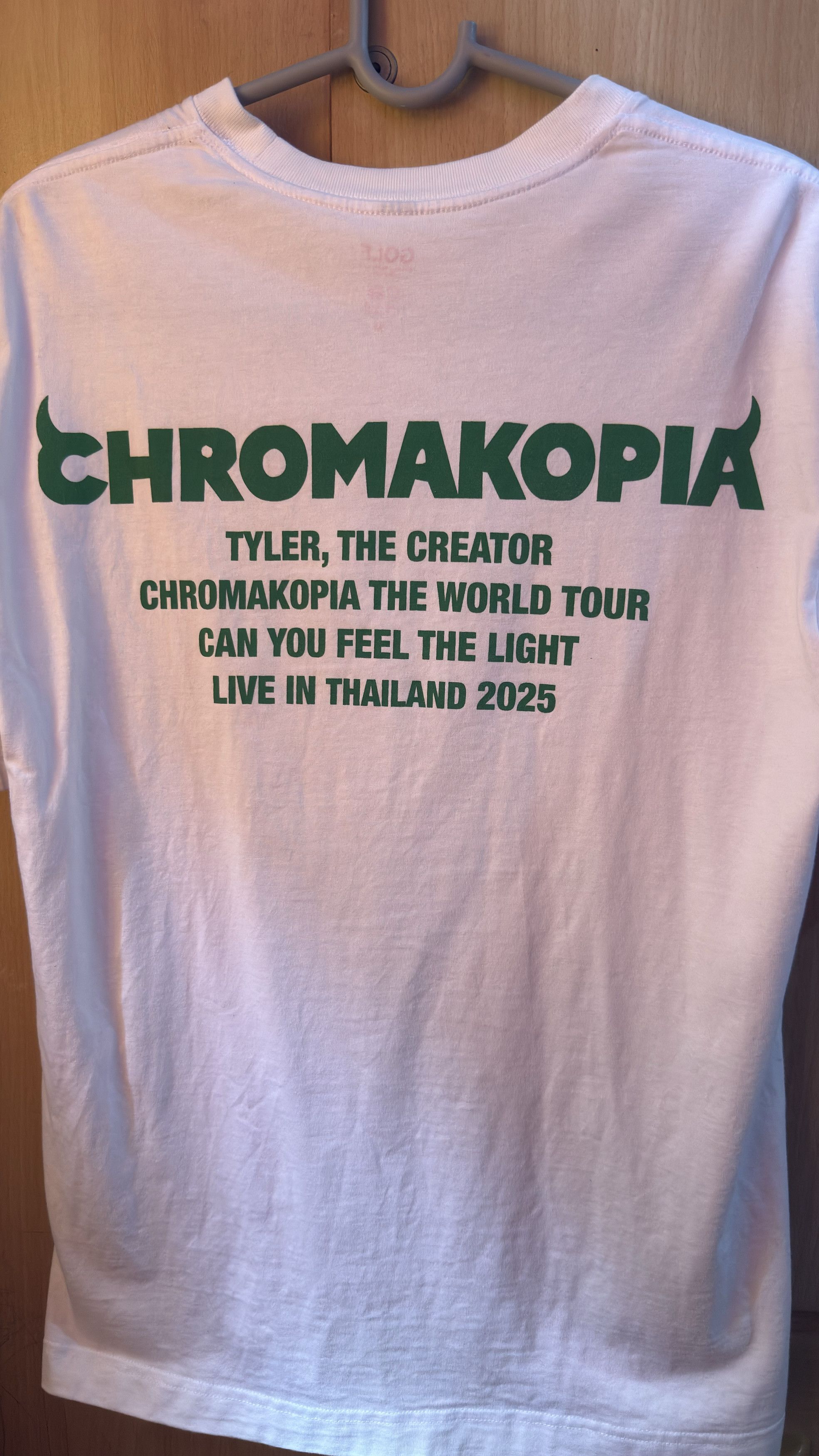 Tyler The Creator Chromakopia World Tour Thailand Exclusive Tee (2025) Size US M / EU 48-50 / 2 - 2 Thumbnail