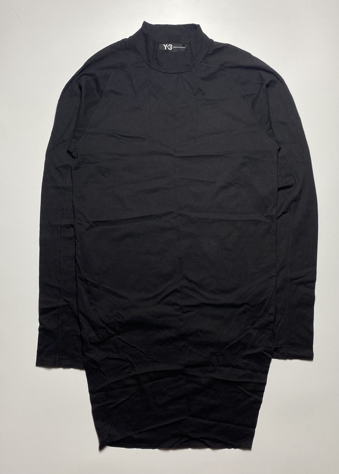 Y-3 Yohji Yamamoto/Y-3 - Mock Neck Long Sleeve Shirt Size US XS / EU 42 / 0 - 6 Thumbnail