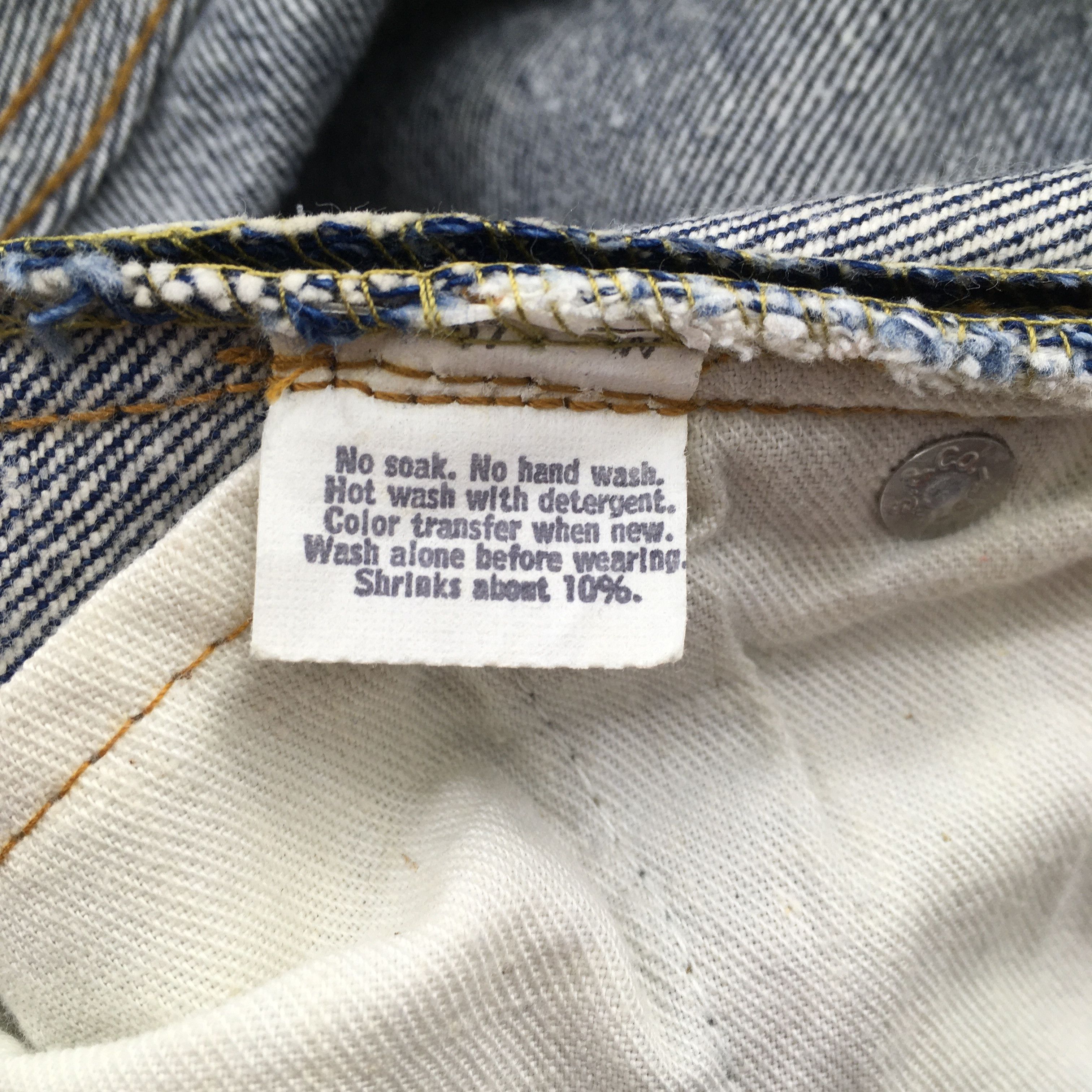 Levi's Size 25x29 Vintage 90s Levi's 701-0117 Student Jeans S450 Size 25" / US 0 / IT 36 - 13 Thumbnail