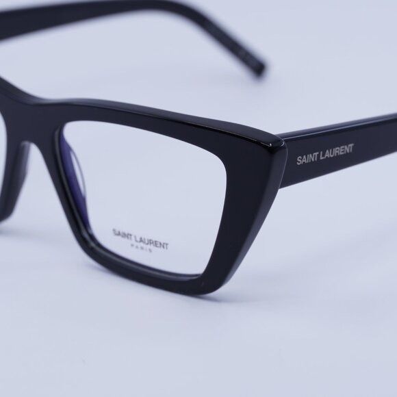 Saint Laurent Paris 🕶️ New Saint Laurent SL276 MICA OPT 003 Eyeglasses - Black Size ONE SIZE - 6 Thumbnail
