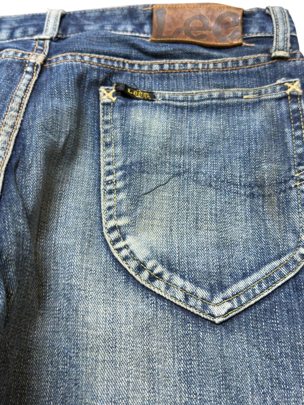 Lee Vintage Lee Riders Flare Mudwash Ripped Distressed Denim Size US 30 / EU 46 - 6 Thumbnail