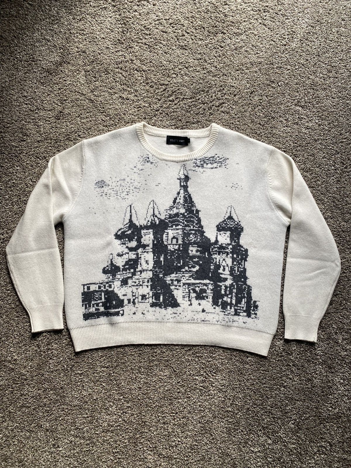 Colette Hyatt Colette Hyatt Cathedral Wool Sweater Size US L / EU 52-54 / 3 - 1 Thumbnail