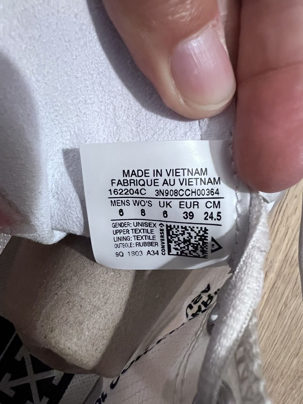 Nike × Off-White Converse x Off-White: The Ten Size US 6 / EU 39 - 6 Thumbnail