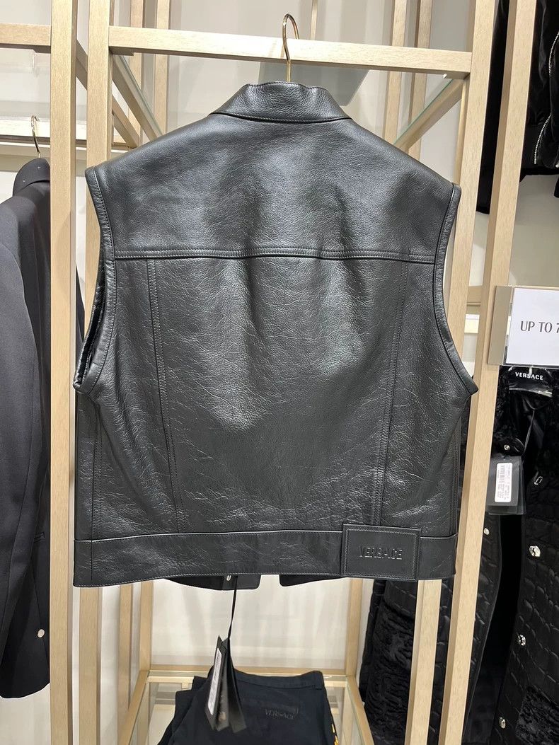 Versace Versace Men's cowhide vest Size US M / EU 48-50 / 2 - 3 Thumbnail
