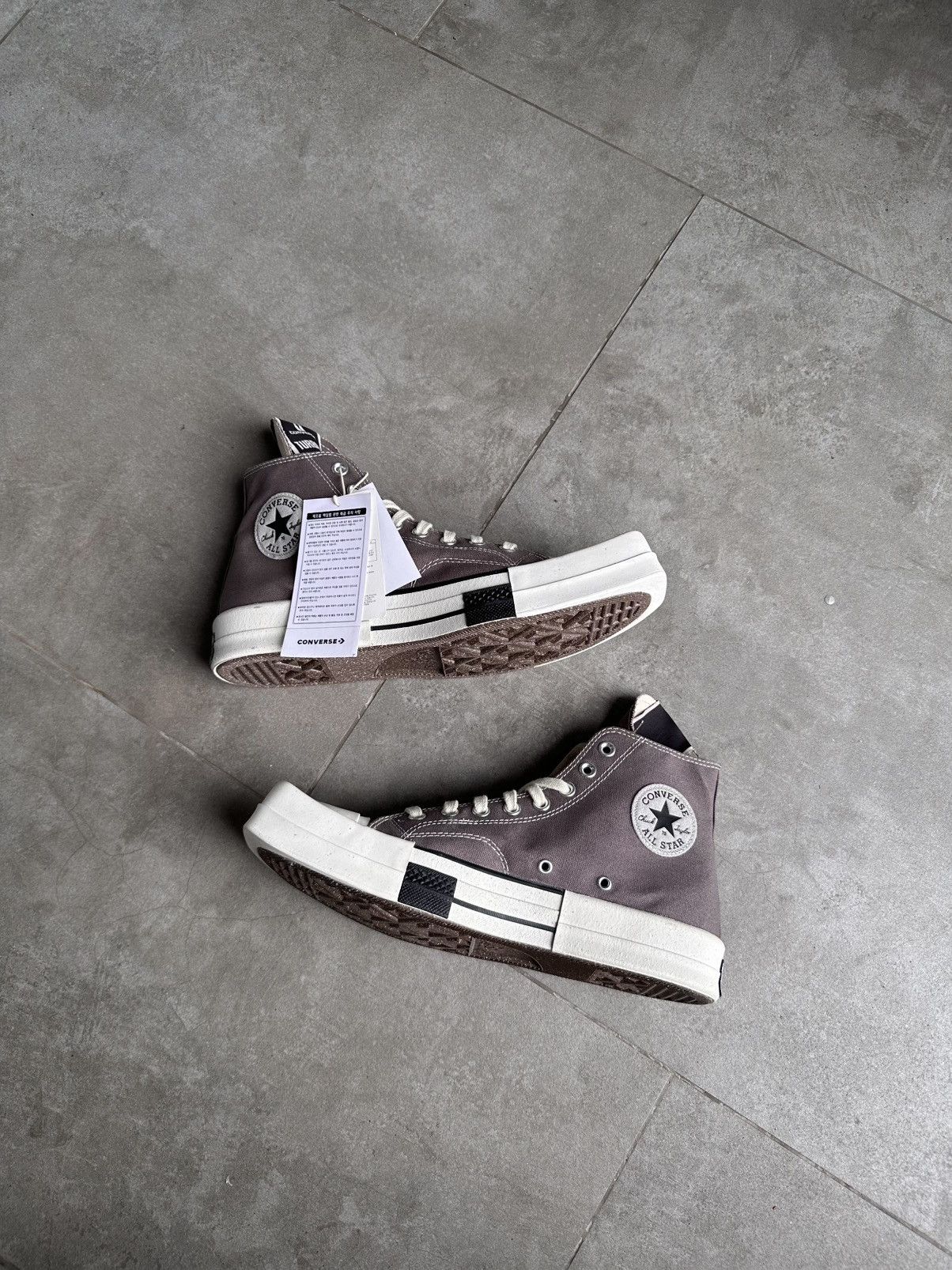 Rick Owens Rick Owens DRKSTAR HI Converse Size US 10 / EU 43 - 9 Thumbnail