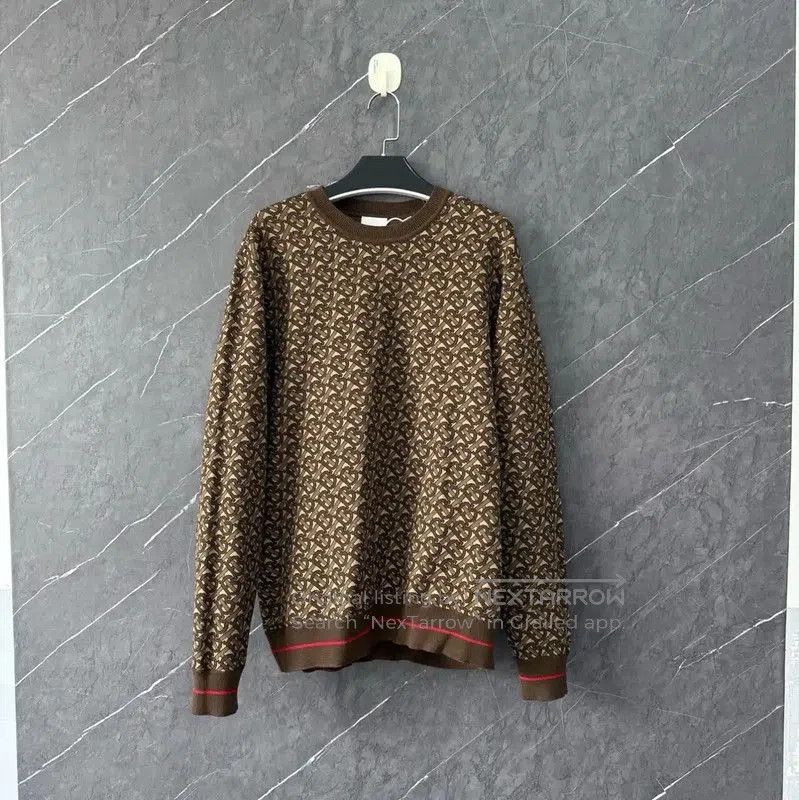 Burberry Brown Knitted Sweater for Women.