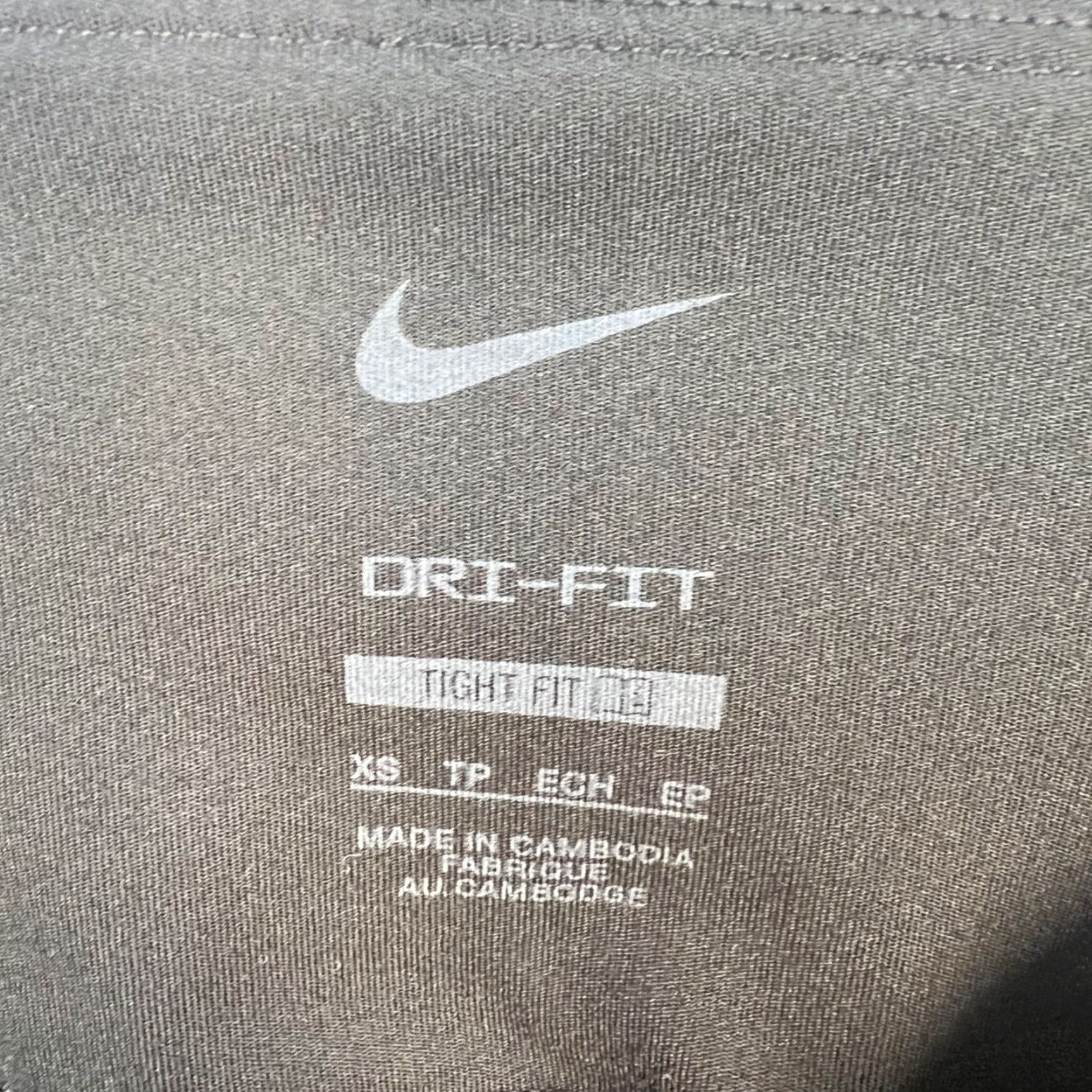 Nike Nike Dri-Fit Womens XS Black Tight Fit Biker Athletic Shorts Gym Running Size 26" / US 2 / IT 38 - 3 Thumbnail