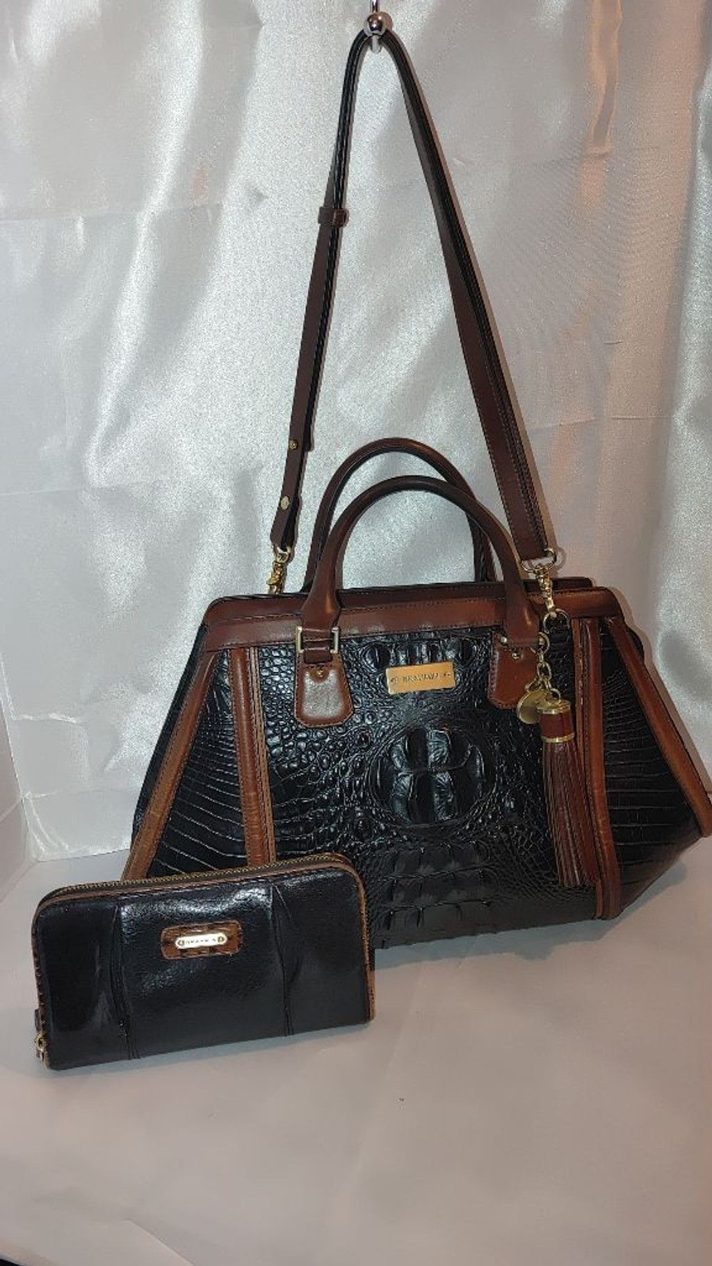 BRAHMIN Brahmin Arden Tortoise Melbourne Satchel Size ONE SIZE - 12 Thumbnail