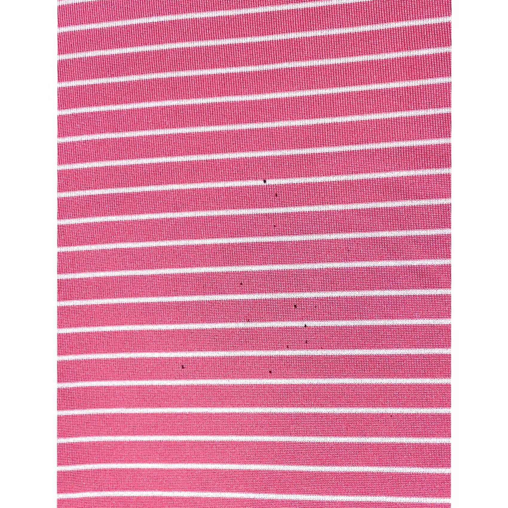 PGA Tour PGA Tour Polo Shirt Men L Striped Pink Short Sleeve Athletic Golf Core Activewear Resort Casual Shirt Size US L / EU 52-54 / 3 - 8 Thumbnail