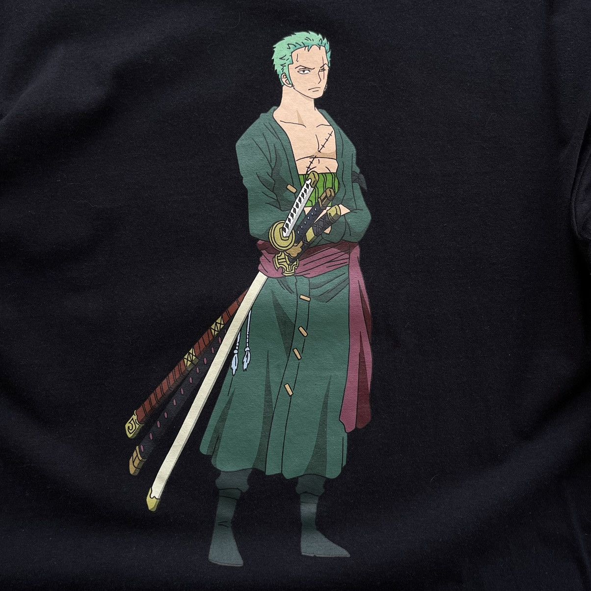 Bape × One Piece Bape x One Piece Zoro Tee Size US L / EU 52-54 / 3 - 2 Thumbnail