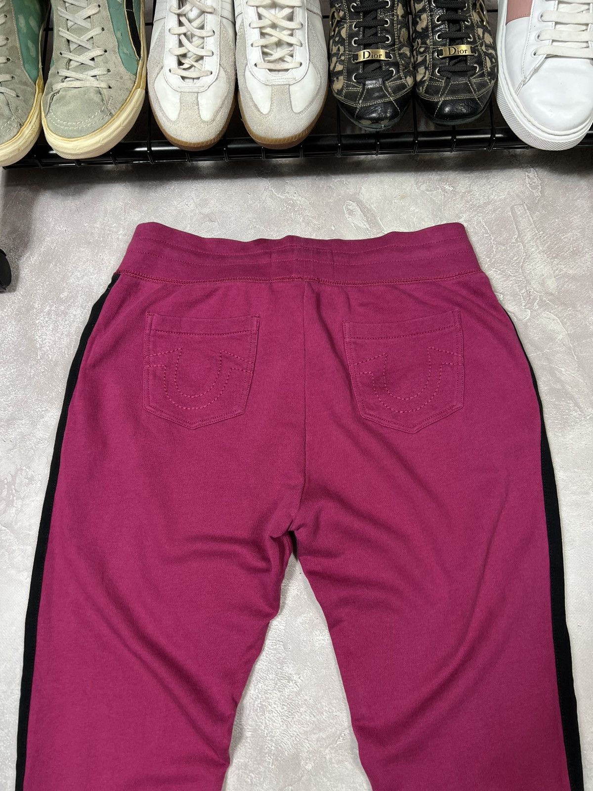 True Religion × Vintage Vintage True Religion Y2k Sweatpants Size 32" / US 10 / IT 46 - 7 Thumbnail