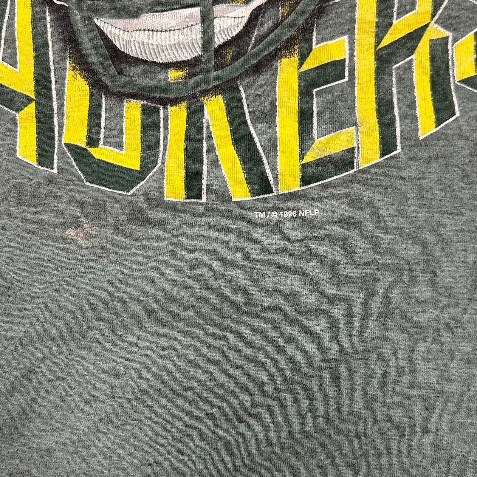 Vintage Vintage 1996 Green Bay Packers Logo Long Sleeve Shirt XXL Size US XXL / EU 58 / 5 - 4 Thumbnail
