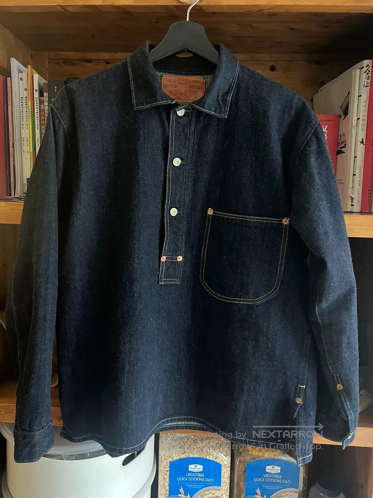 Japanese Brand Vintage Red Ear Denim Jacket. Size US M / EU 48-50 / 2 - 1 Thumbnail