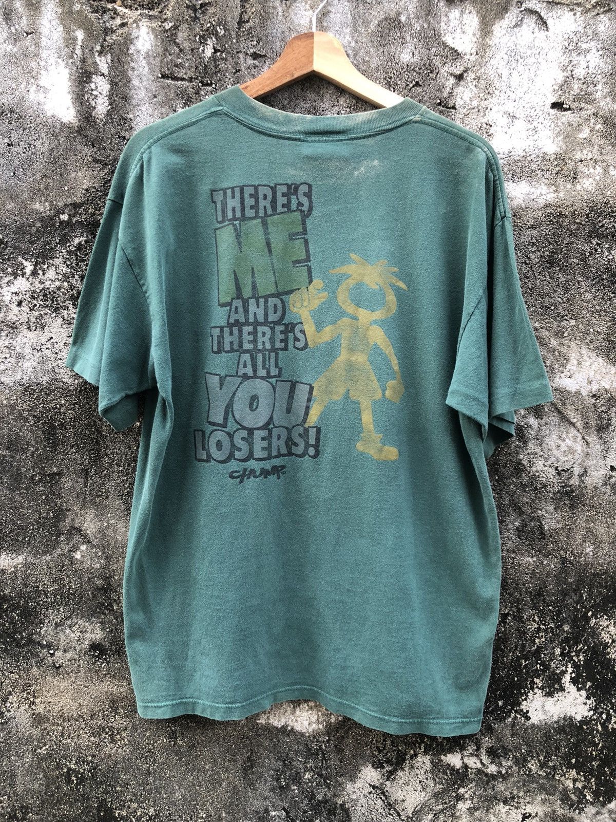Vintage Vintage 90s Clump WordingTshirt Size US L / EU 52-54 / 3 - 2 Thumbnail