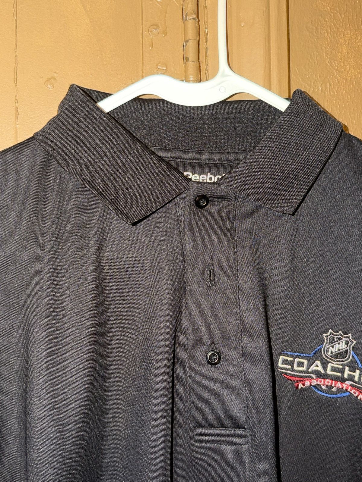 Reebok Reebok NHL Coaches Association Polo T Shirt Button Shirt XL Size US XL / EU 56 / 4 - 18 Thumbnail